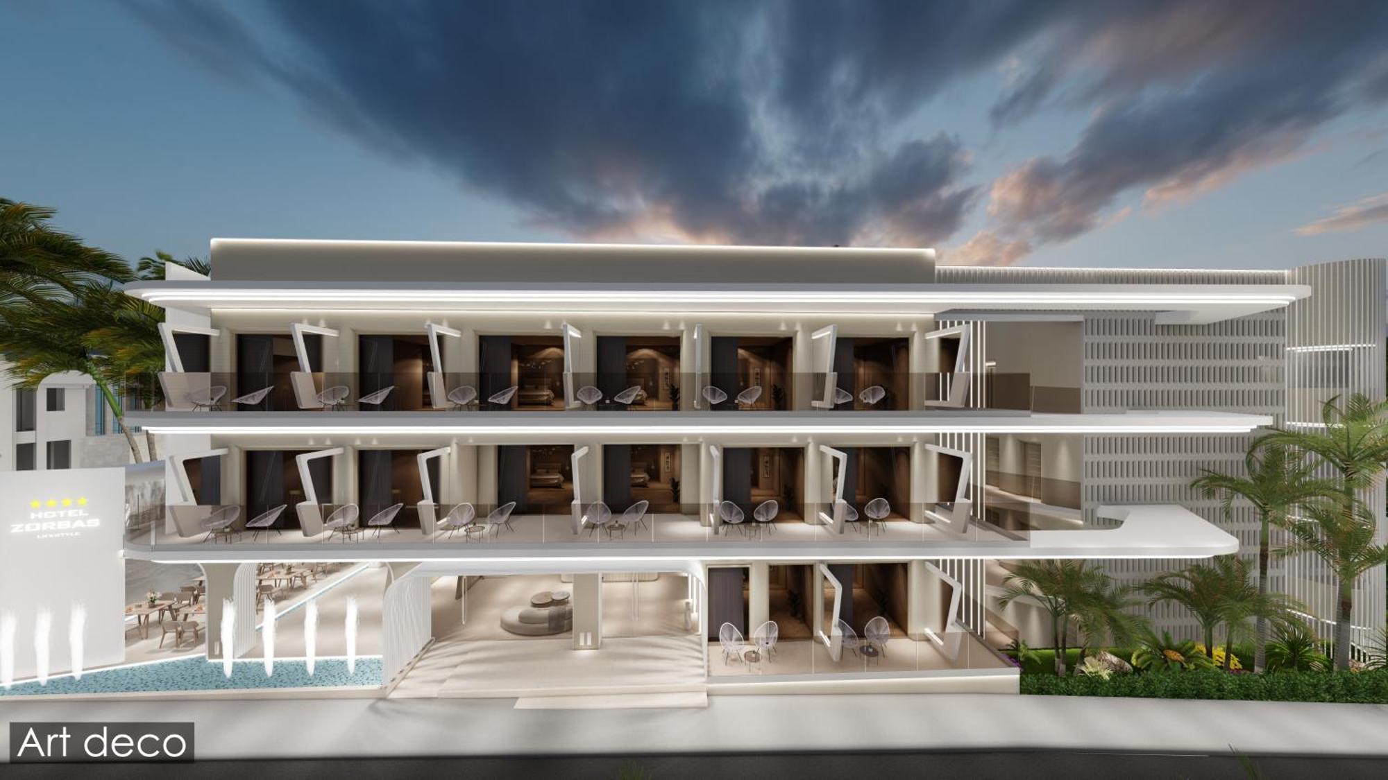 Zorbas Lifestyle Hotel Georgioupoli Exterior photo